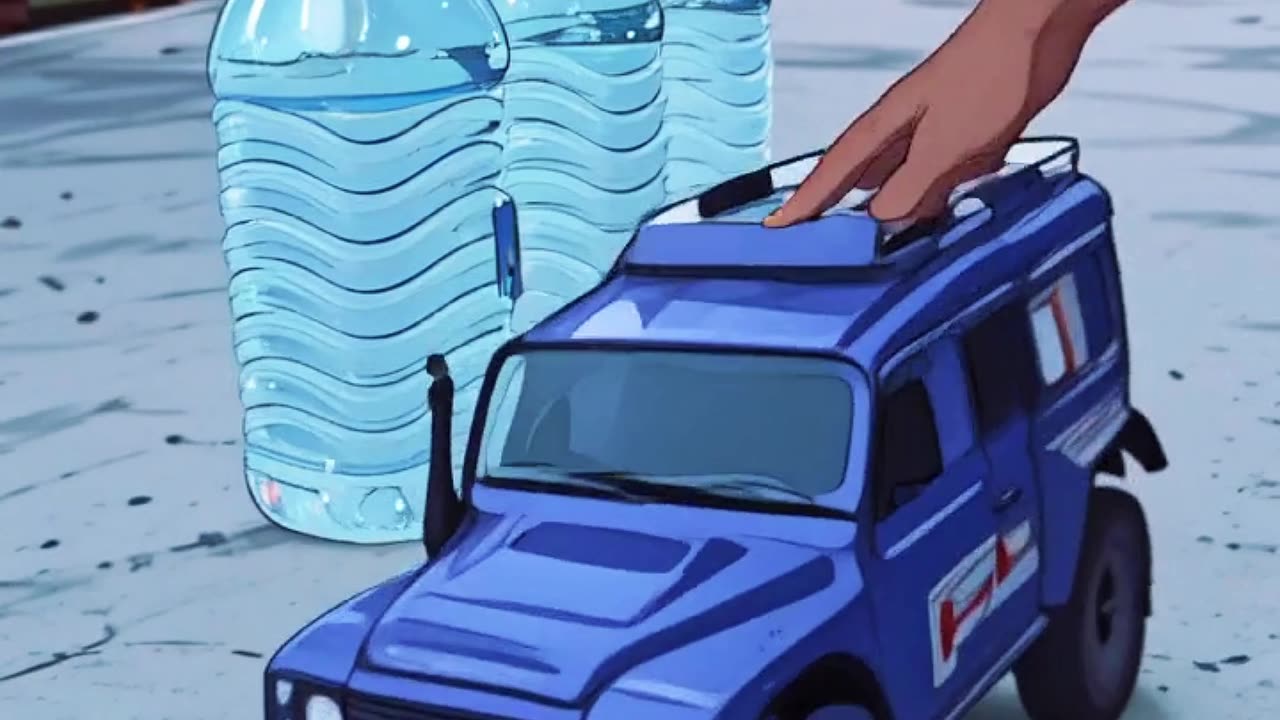 LEVEL UP | RC CAR VS. WATER BOTTLE