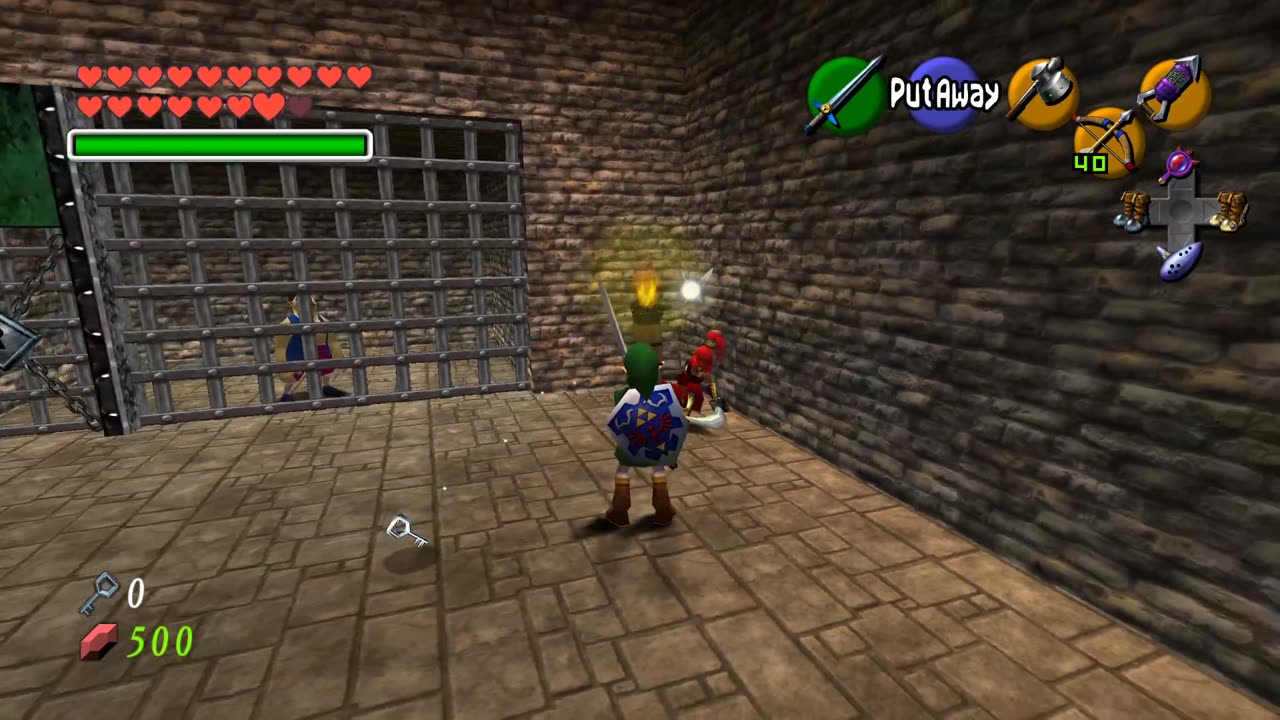 Zelda Ocarina of Time - Rescuing carpenters