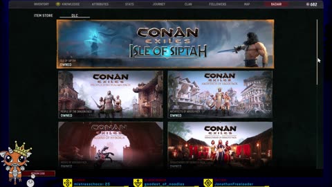 [🔞] 🔨 lazy Sunday chill and build 🔨 Conan Exiles live stream