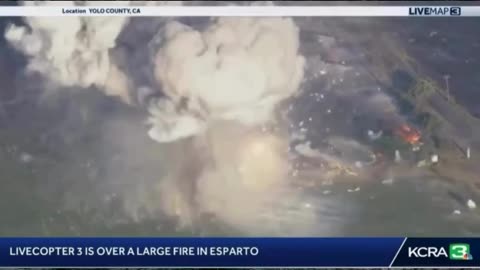 Fireworks warehouse explodes in California
