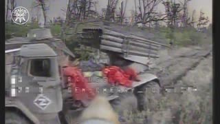 💣🚁 Ukraine Russia War | Rubaka's FPV Drones Annihilate Russian MLRS in Luhansk | RCF