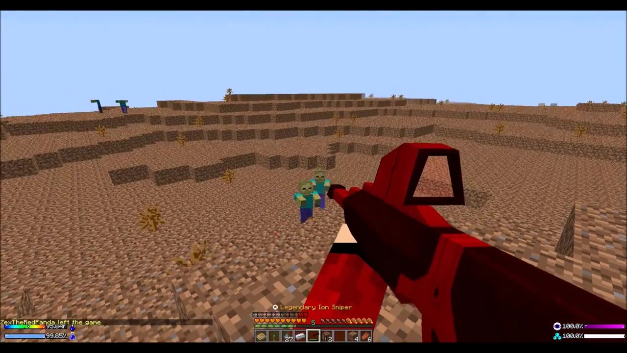 Minecraft Zombies!!! part 1: Out of The Bunker