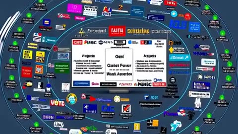 Examine this chart for a few seconds. These are organizations allegedly linked to this group.