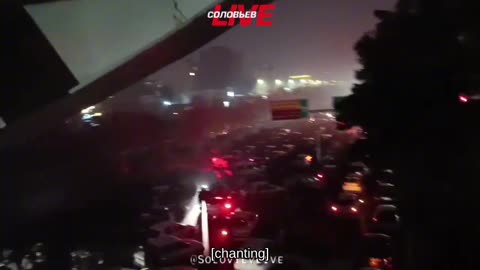 🇮🇷 🔥 Iran on Fire: In Iran, protesters set fire to buildings on the outskirts of Tehran