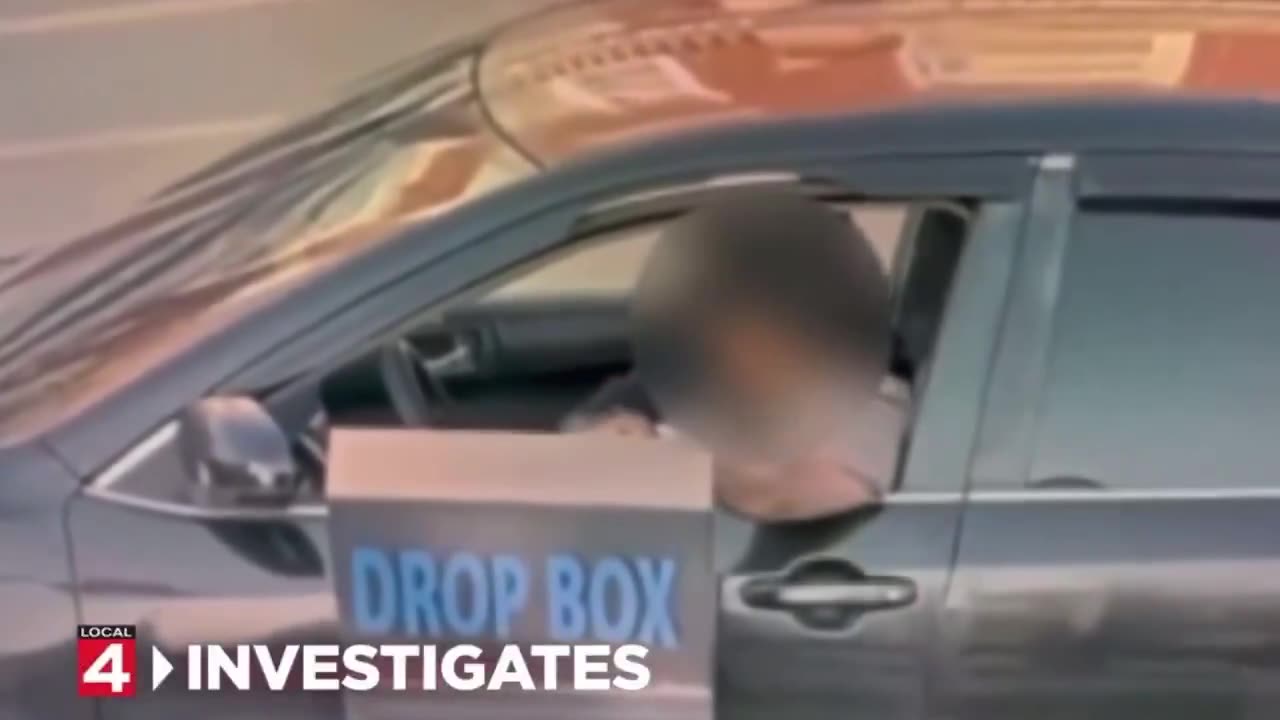 Hamtramck Councilman is on tape stuffing a drop box with stacks of ballots