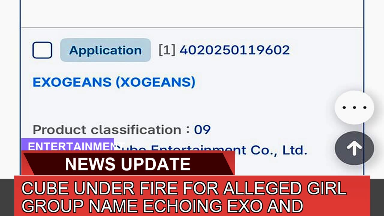 Cube Under Fire for Alleged Girl Group Name Echoin
