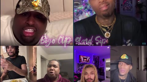 Team PK Cream reads DreBaby n gets clipped but called his phone to finish 12/7/25 #bigoclipandsip