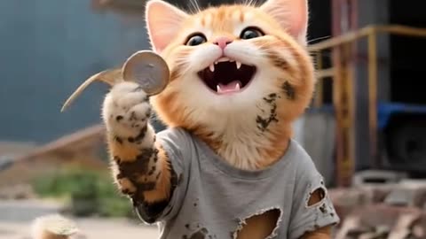 Cat become poor to rich