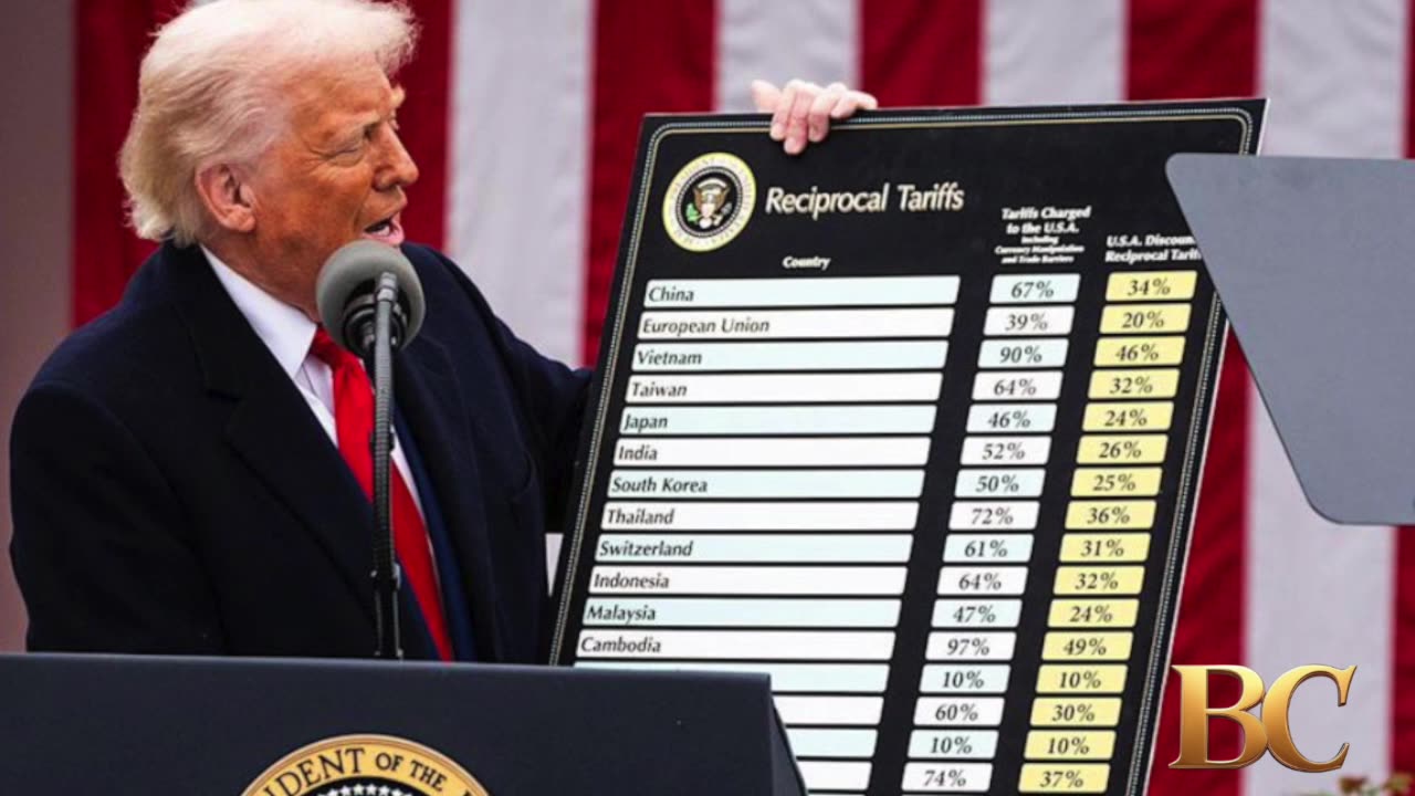 Trump touts “economic revolution” as economists warn of recession