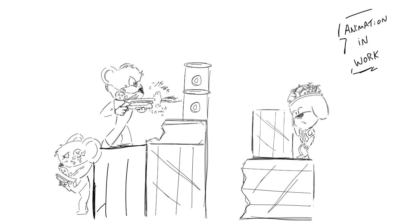 Trouble commences little preview