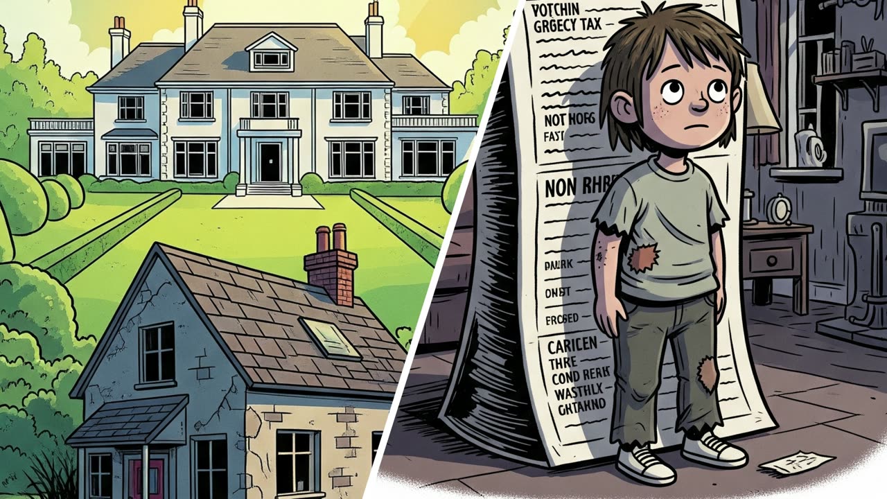 1. council tax satire.