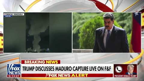 Trump: Maduro “bum rushed so fast” he couldn’t hide