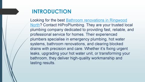 Best Bathroom Renovations in Ringwood North