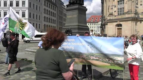 Citizens' protest live: Dresden 30.5.2025 from the forecourt of the state parliament!
