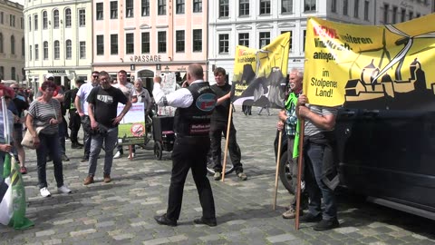 Citizens' protest live: Dresden 30.5.2025 from the forecourt of the state parliament!