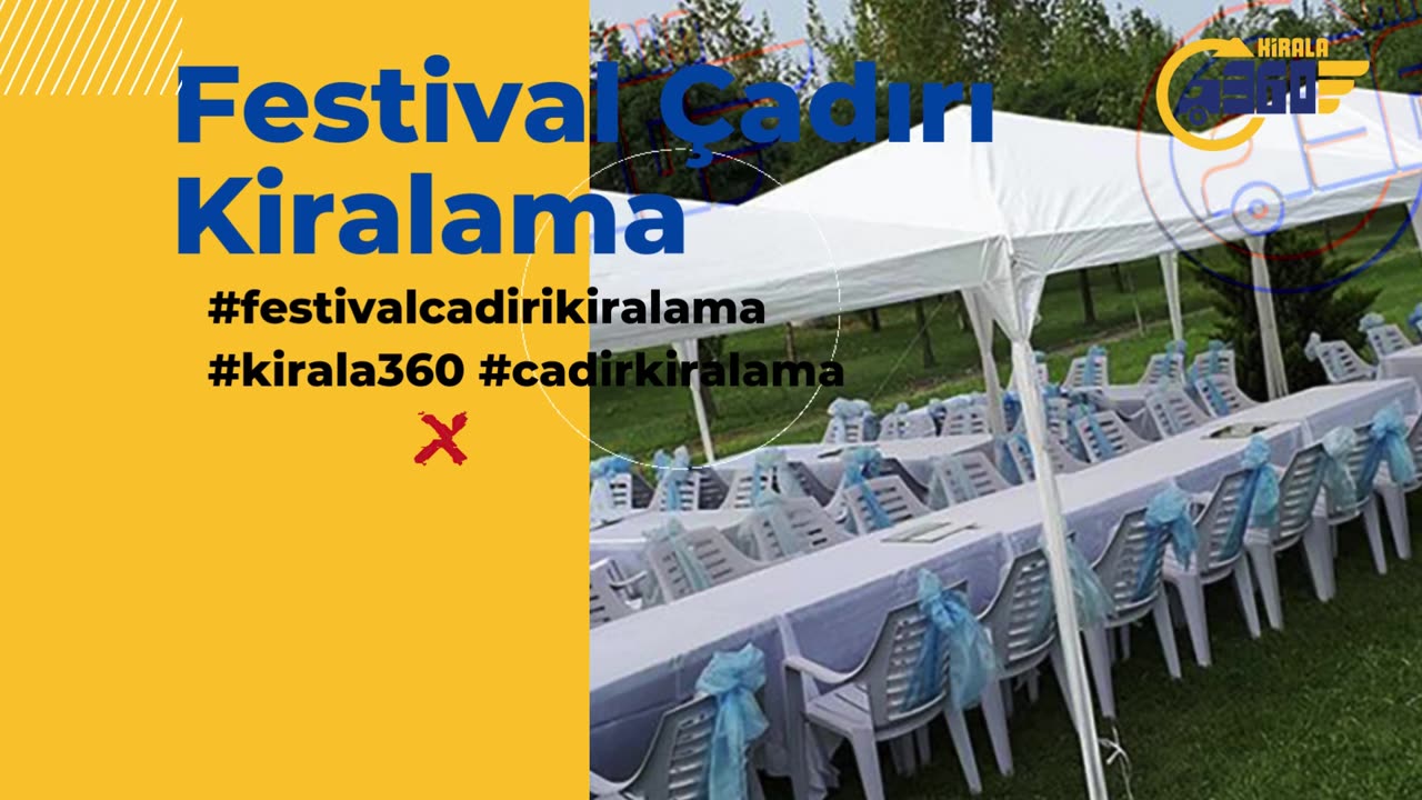 festival cadiri kiralama