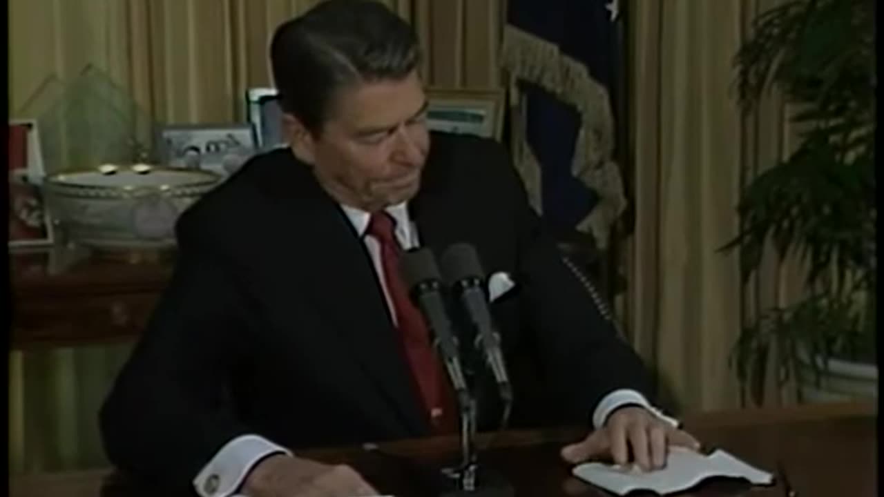 Archived ✅ | 12-10-1982 - President Reagan’s Remarks on the MX Missile in the Oval Office