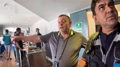 Undercover Patriot films the luxury conditions the migrants are treated...