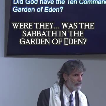 Rabbi Jeff Zaremsky Explains the Ten Commandments in Eden