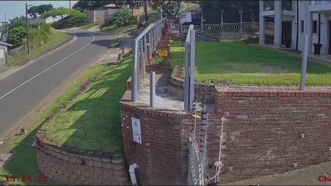 CCTV Captures High Speed Crash: Brindhaven - KZN