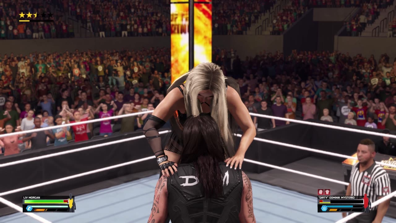 Dominik couldn’t escape… Liv Morgan made sure of that 💀🔥