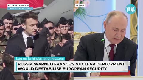 Macron Moves Nuclear Weapons Closer to Russia – Shocking Announcement After Putin-Trump Call