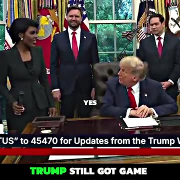 TRUMP Still Got GAME With The Ladies😁