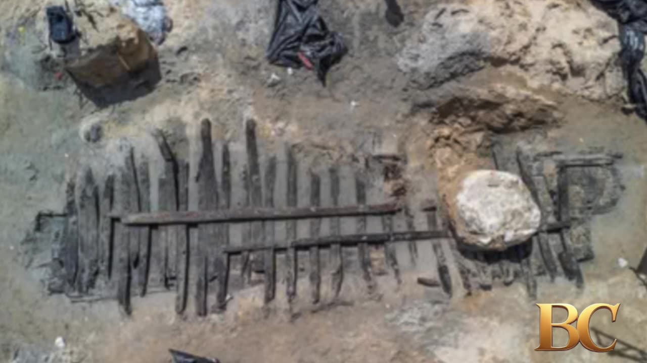 Archaeologists find wreck of large medieval boat in Barcelona