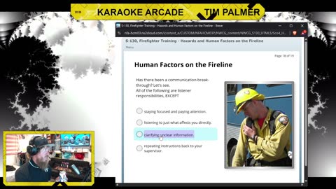 Come take S-130: FIREFIGHTER BEHAVIOR with me!