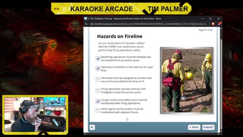 Come take S-130: FIREFIGHTER BEHAVIOR with me!