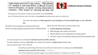 German language uses many Biblical idioms & Culture shaped by Christianity