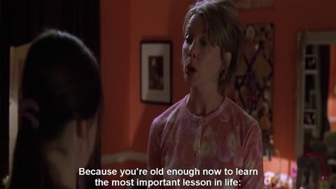 American Beauty, 1999 - The most important life lesson - You cannot count on anyone except yourself!