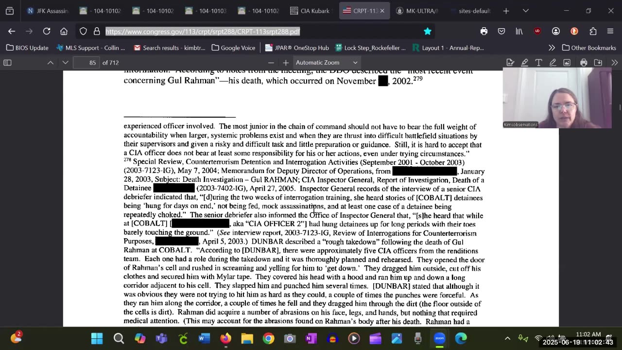 V 12 Senate Torture Report