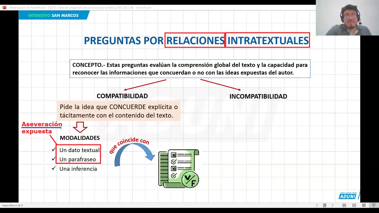 REPASO INTENSIVO ADUNI 2023 | Semana 02 | Lenguaje | RV | RM