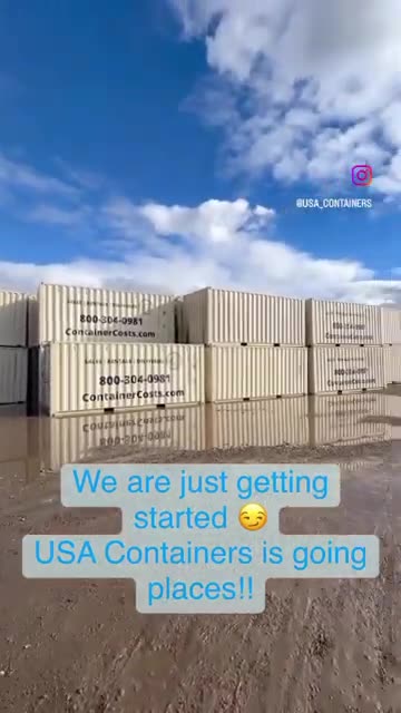 We Are Just Getting Started! 🚀 | USA Containers