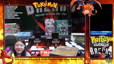 Dolly's Breaks Pokémon Scarlet & Violet Random Type Mixer Break #789 [June 4, 2025]