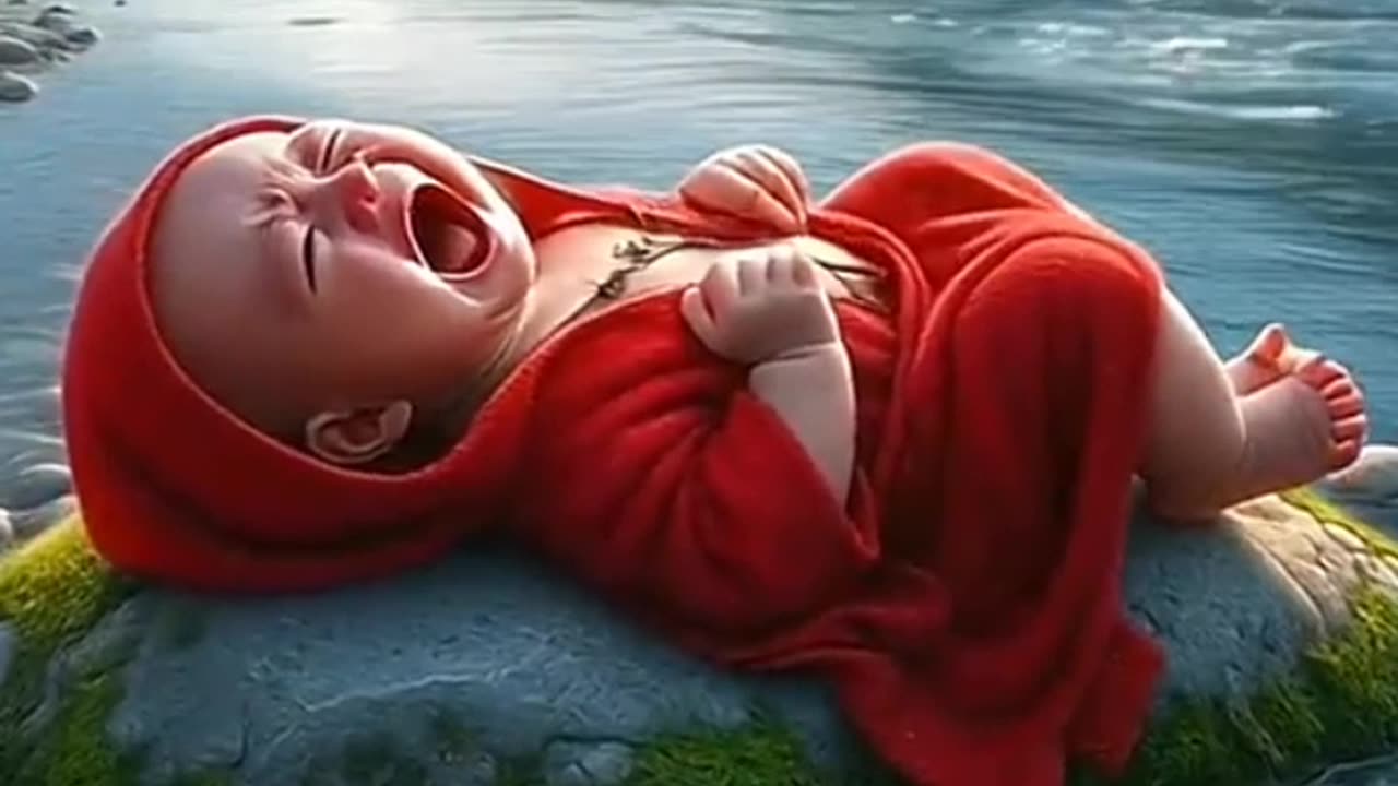 🐥Chick rescuing the baby 😢👶 from Crocodile🐊