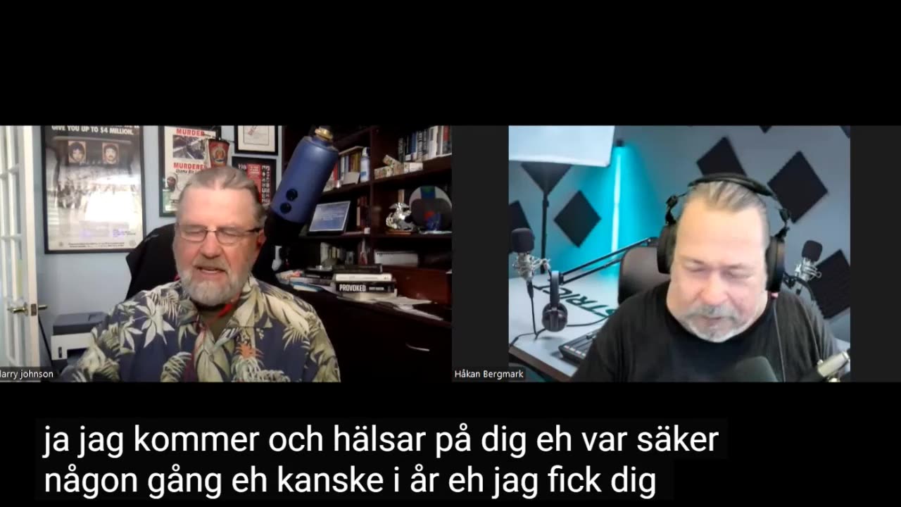 # 1416 - Bergmark intervjuar Larry Johnson. SVENSKTEXTAD.