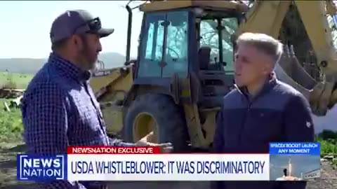 The Government purposely hurt White US farmers by issuing a loan program that paid "off anyone who wasn't a White male."