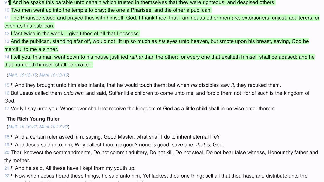 It is about God’s righteousness not yours