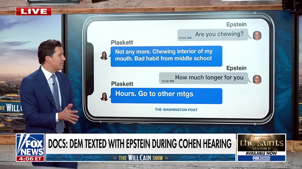 Jeffrey Epstein was obsessed with Trump: Will Cain