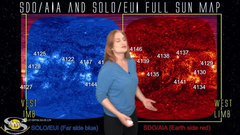 Big Regions Brighten as a Storm Brings a Near Hit | Space Weather Spotlight 18 July 2025