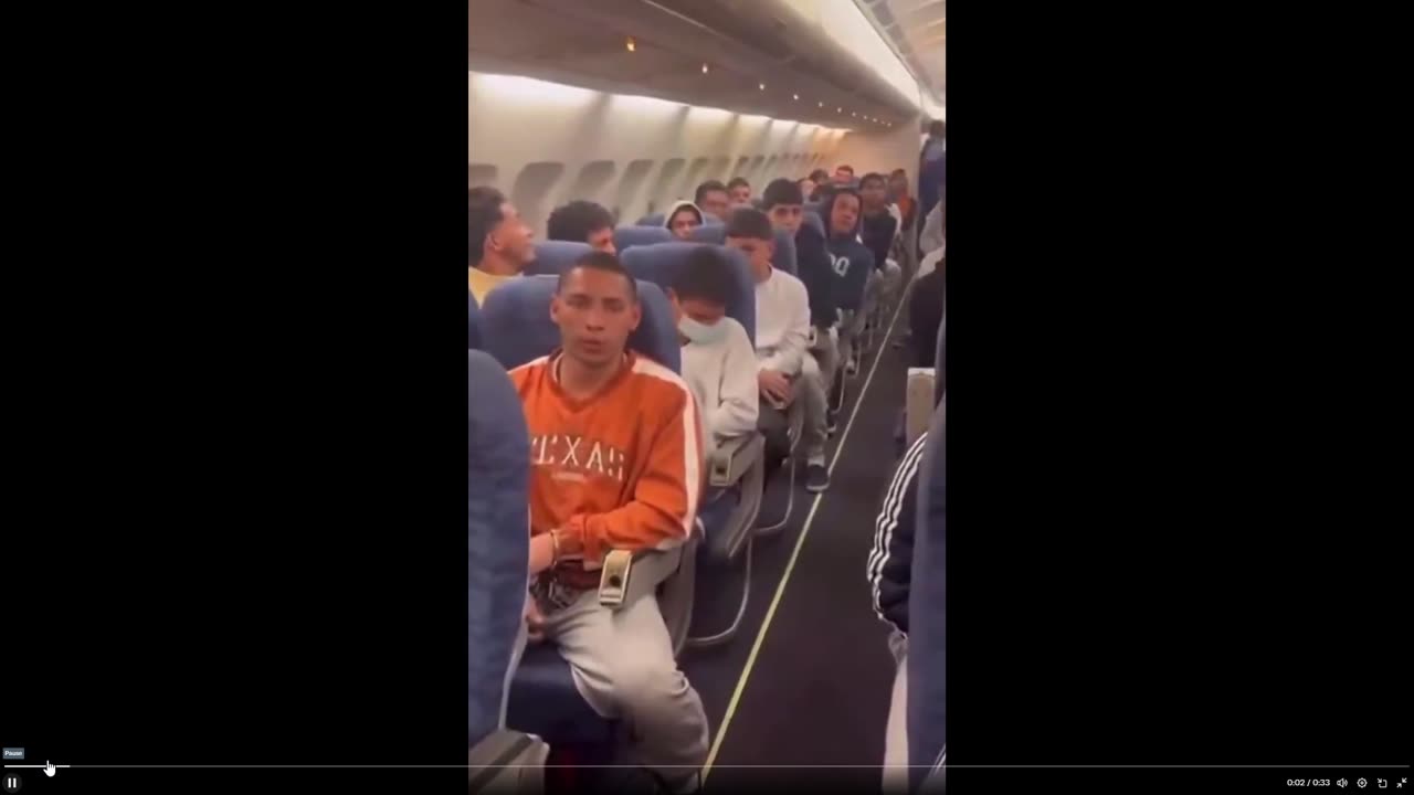 Illegal Venezuelan Gang Members being Deported Out of US to Venezuela