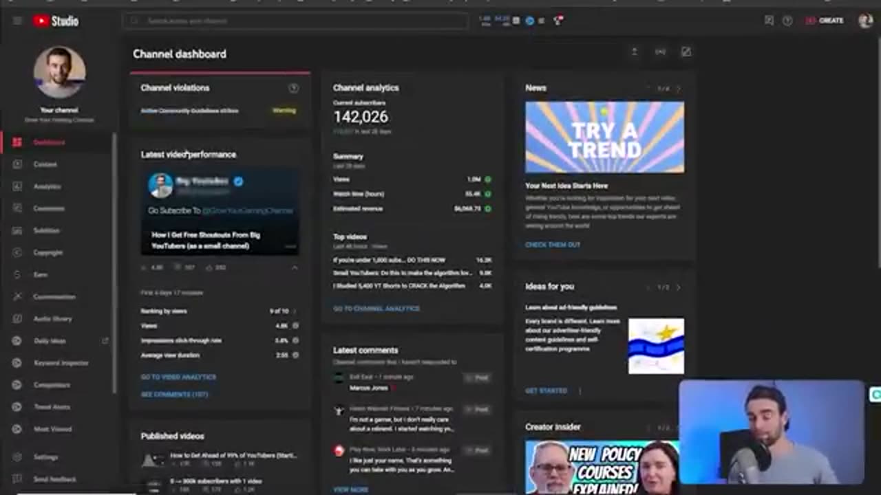 Buying youtube views
