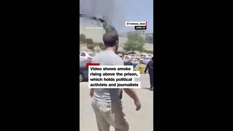 Israel blows doors off notorious Iranian Evin prison where political prisoners held💥