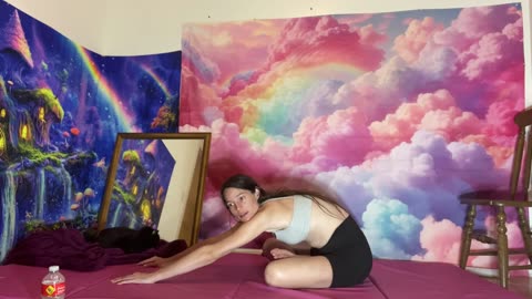 Lion sleeps with the Lamb - Every day Yoga #everydamnday @AlanRoberts