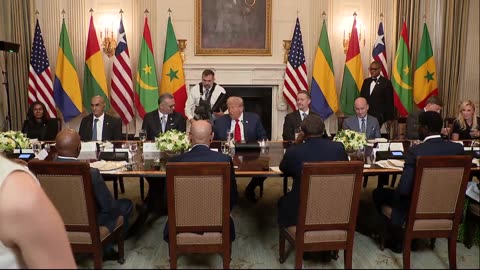 President Trump meets with African leaders - July 9, 2025