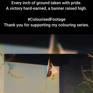 Pride on the Front US Soldier Texas Flag Siegfried Line #ColourisedHistory