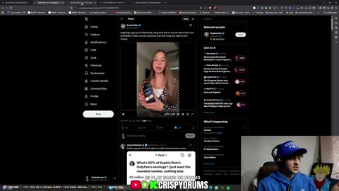 WIGGER WEDNESDAY STREAM - INTRO, Reacts, FISHBACK HAS MY VOTE, Drums