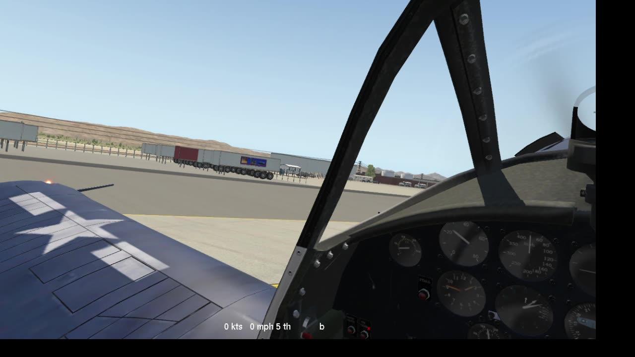 pumpin that Corsair IRON on Phoenix AZ in Xplane 11.55 - quick nav test -